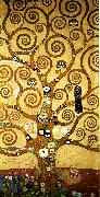 Gustav Klimt kartong for frisen i stoclet-palatset painting
